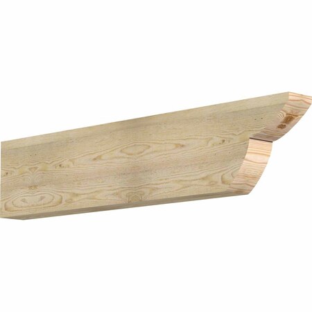 Ekena Millwork Crestline Rough Sawn Rafter Tail, Douglas Fir, 4"W x 10"H x 48"L RFT04X10X48CRE00RDF